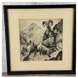 Reinhold H. Palenske Timberline Excitement Print