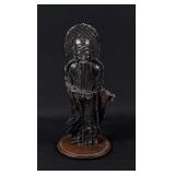 Chinese Carved Soapstone Wiseman Figure