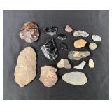 Ancient Native American Indian Stone Tools