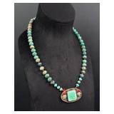 Art Deco Neiger Brothers Chinese Beaded Necklace