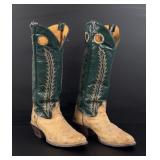 Vintage Tony Lama Bay Apache Cowboy Boots