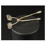 Danish Sterling Silver Sugar Tongs