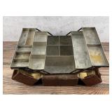 Abercrombie & Fitch Leather Fishing Tackle Box