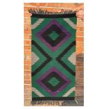 Navajo Germantown Indian Rug Saddle Blanket