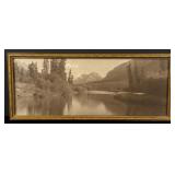 Byron Harmon Bow River Banff Canada Photo