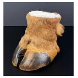 Montana Taxidermy Elk Foot Cigar Ashtray Stand