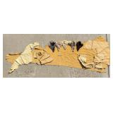 Lot of Native American Craft Materials Leather