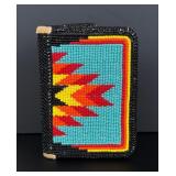 Montana Blackfoot Indian Made Beaded Wallet