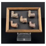 Revolutionary War Era Clay Pipes