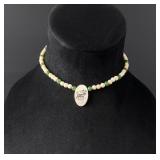 Alaskan Inuit Eskimo Walrus Ivory Necklace