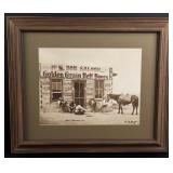 L.A. Huffman 1906 Bob Saloon Islay Montana Photo