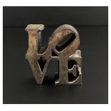Robert Indiana Love Paperweight