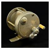 L.A. Kiefer German Silver Fishing Reel