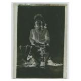 Young Sitting Bull Glass Photo Negative