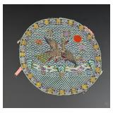 Qing Dynasty Chinese Golden Pheasant Rank Badge