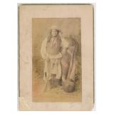 Alfred Frank Randall Apache Indian Photo