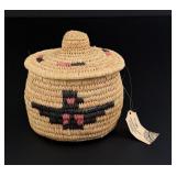 Alice Master Quinault Alaskan Inuit Indian Basket