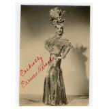 Carmen Miranda Signed Autographed Photo