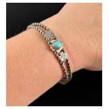 Old Pawn Fred Harvey Era Navajo Sterling Bracelet