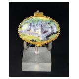 Enamel Trinket Snuff Box