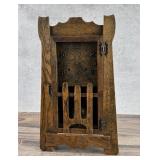 Arts & Crafts Gilbert Anita Mission Oak Clock