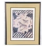 Carol McLaughlin Kortnik Cave Painting Lithograph