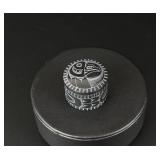 Denny Dixon Haida Miniature Argillite Box