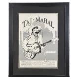 Monte Dolack Taj Mahal Signed Concert Poster