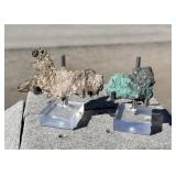 Malachite and Michigan Float Copper Specimens