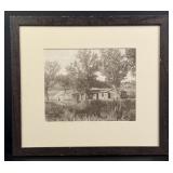Laton Alton L.A. Huffman Montana Collotype