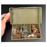 Collection of Antique Fly Fishing Flies