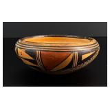 Historic Hopi Pueblo Pottery Bowl