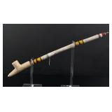 Native American Indian Beaded Peace Pipe