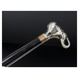 Elephant Handle Sword Cane Walking Stick
