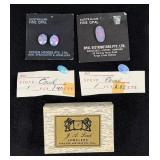 Collection of Australian Fire Opal Cabochons