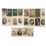 Collection of CDV Photo Historic Portraits