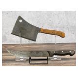 F. Dick and Foster Meat Cleaver Butcher Knife