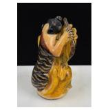 Wounan Indian Marmoset Tagua Nut Carving