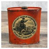 Hazard Powder Kentucky Rifle Gunpowder Tin