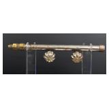 Victorian Floral Bath Tub Faucet Handles