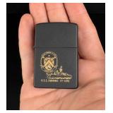USS Fanning FF-1076 Black Zippo Lighter