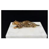 Wounan Indian Leopard Tagua Nut Carving