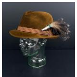 Bond Fur Felt Velour Fedora Hat