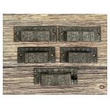 Cast Iron General Store Floral Drawer Pulls