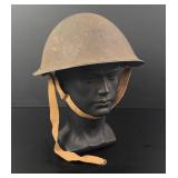 WW2 British P-1944 MK IV Turtle Helmet