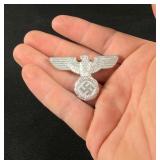 WW2 German Postal Visor Cap Eagle Insignia