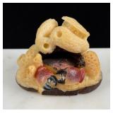 Wounan Indian Crab Tagua Nut Carving