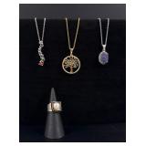 Collection of Sterling Silver Jewelry