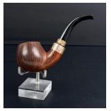 Mastra De Paja Bent Billiard Briar Tobacco Pipe