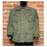 Named Vietnam War US Army Poplin Jungle Jacket